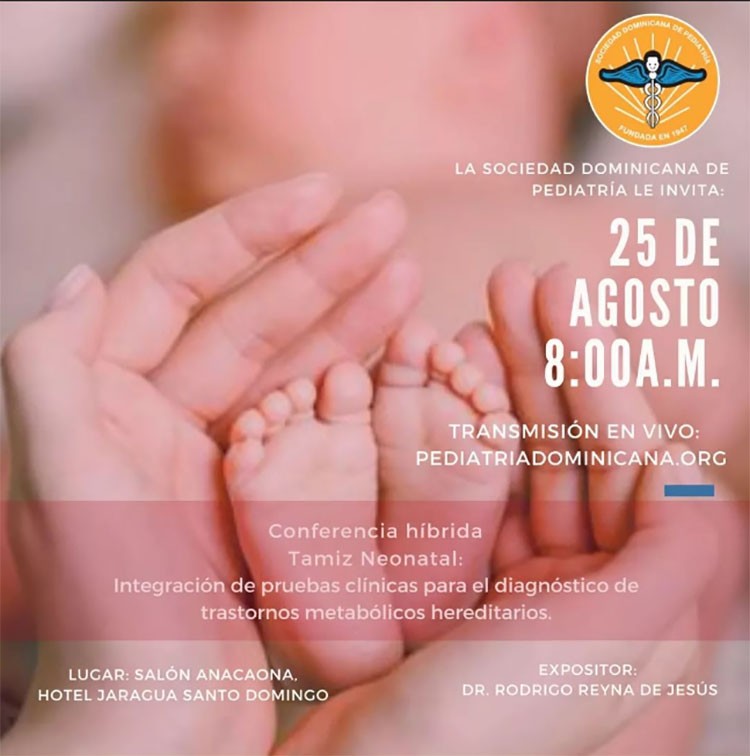 Pediatras disertarán sobre tamiz neonatal el próximo 25 de agosto