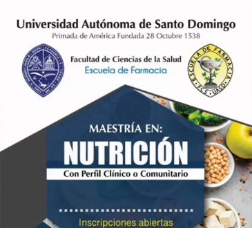Facultad de Ciencias de la Salud de la UASD lanza su Maestría en Nutrición