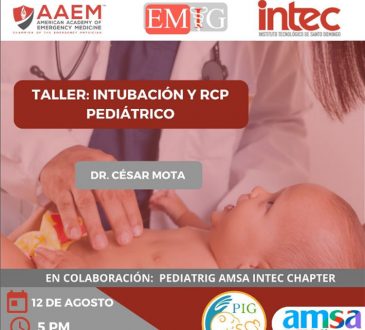 EMIG-INTEC dictará taller sobre intubación y RCP pediátrico