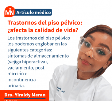 Trastornos del piso pélvico: ¿afecta la calidad de vida?