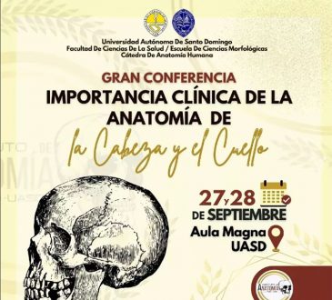 FCSUASD invita a su conferencia sobre anatomía de la cabeza y el cuello