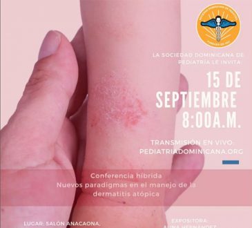 Pediatras invitan a su conferencia sobre el manejo de la dermatitis atópica