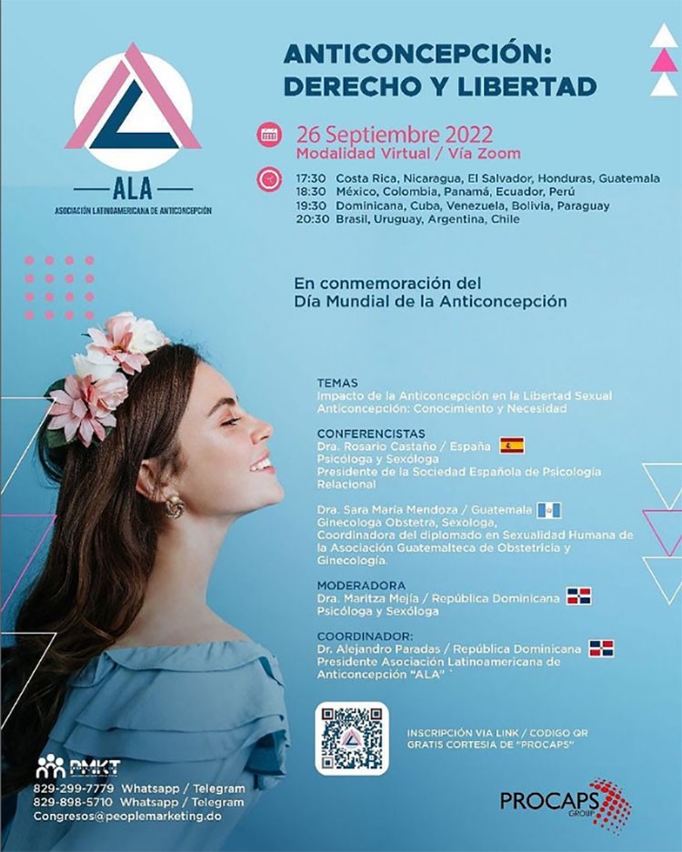 ALA invita a su webinar para conmemorar el Día Mundial de la Anticoncepción ALA invita a su webinar para conmemorar el Día Mundial de la Anticoncepción