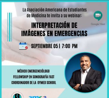 AMSA-UNPHU invita al webinar 'Interpretación de Imágenes en Emergencias'