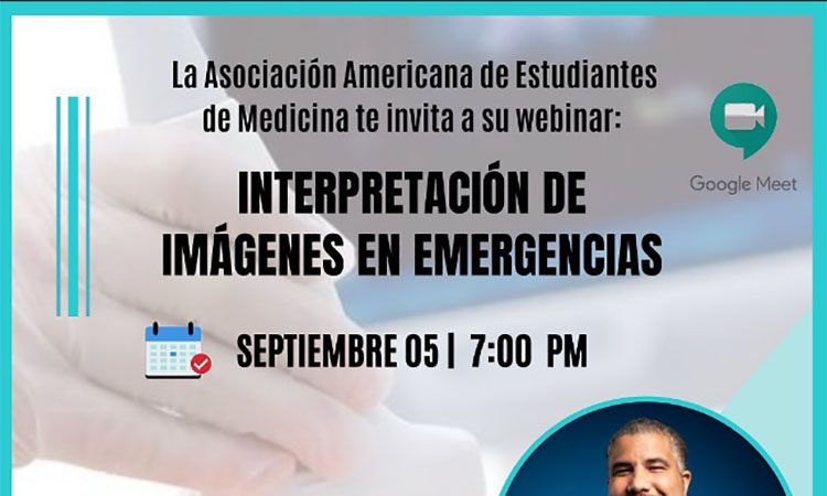 AMSA-UNPHU invita al webinar 'Interpretación de Imágenes en Emergencias'