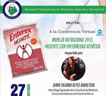 SODONEP invita a conferencia sobre manejo nutricional en pacientes hepáticos