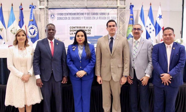 Presidenta del PARLACEN recalca la importancia de la donación de órganos