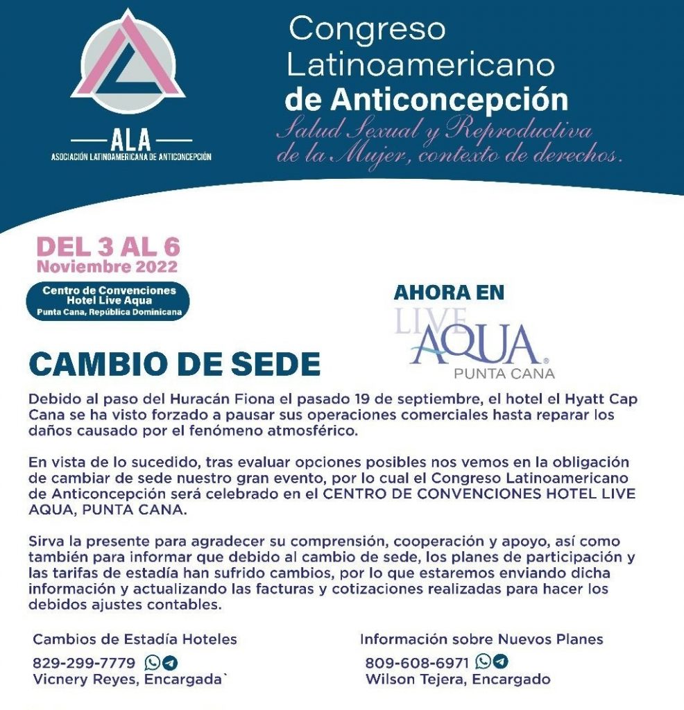 ALA confirma nueva fecha y sede de su Congreso Latinoamericano 2022 ALA confirma nueva fecha y sede de su Congreso Latinoamericano 2022