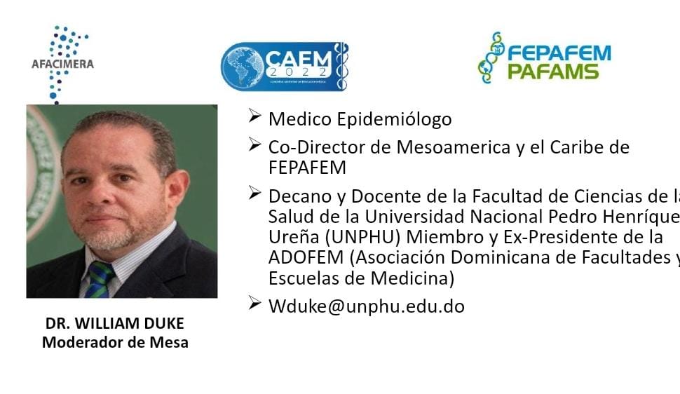 Dr. William Duke fue galardonado por la AFACIMERA en Argentina