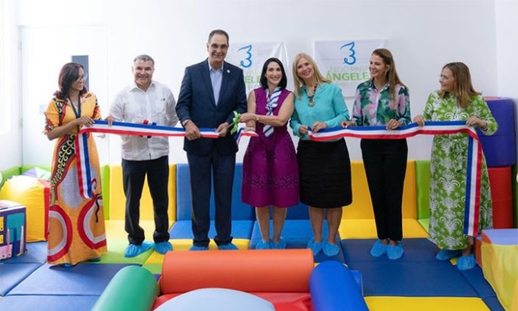 SNS inauguró sala de intervención temprana en Fundación Nido para Ángeles