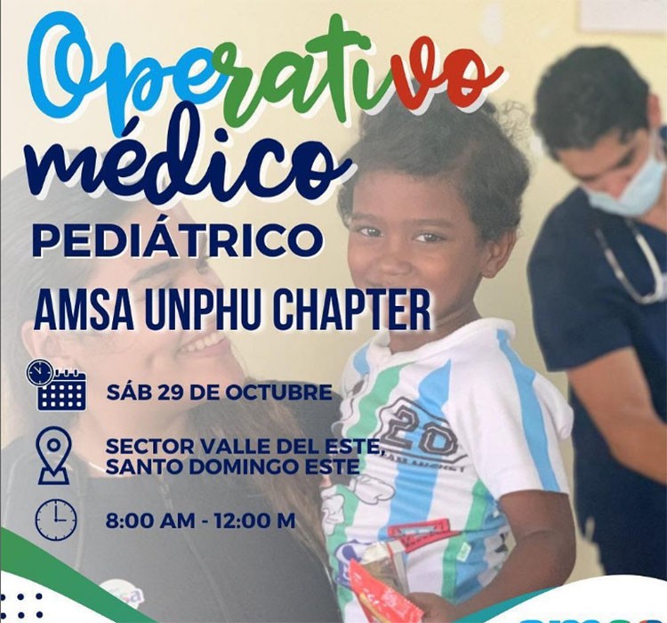 AMSA-UNPHU confirmó su segundo operativo médico para este sábado