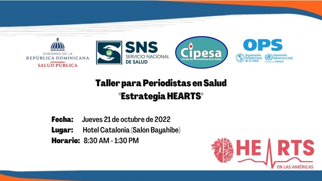SNS y CIPESA invitan al taller 'Estrategia HEARTS' para periodistas en salud