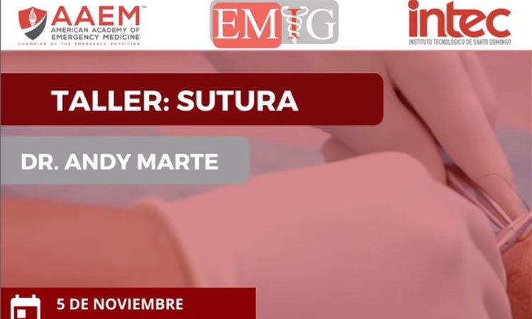 EMIG-INTEC vuelve a ofertar su Taller de Suturas en noviembre