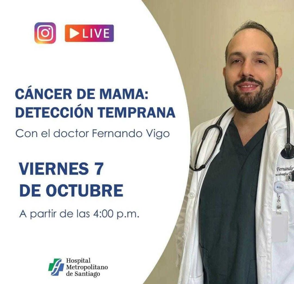 HOMS invita a live sobre cáncer de mama este viernes HOMS invita a live sobre cáncer de mama este viernes