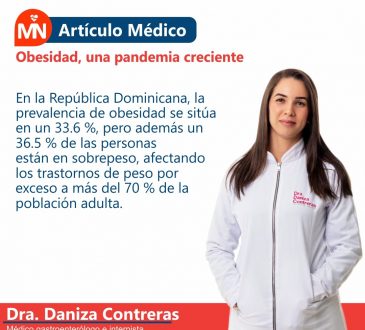 Obesidad, una pandemia creciente
