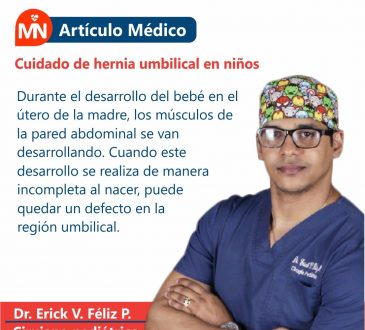 Cuidado de Hernia Umbilical en niños