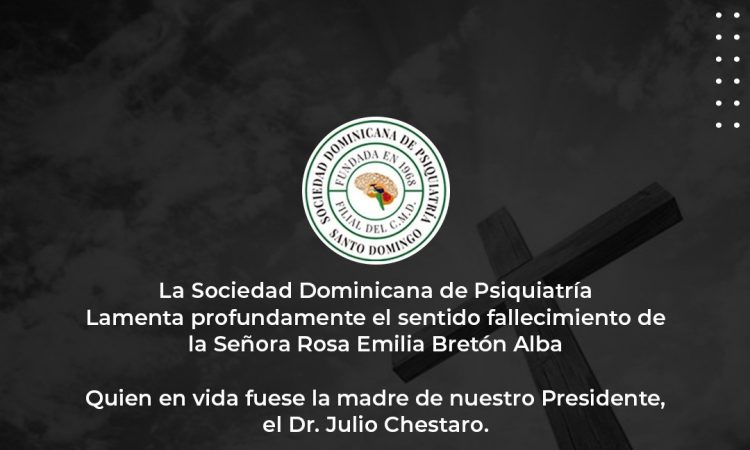 Sociedad de Psiquiatría confirmó fallecimiento de la madre de su presidente