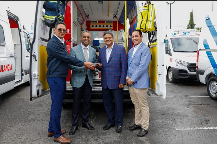 SNS fortalece atención prehospitalaria con 36 nuevas ambulancias SNS fortalece atención prehospitalaria con 36 nuevas ambulancias