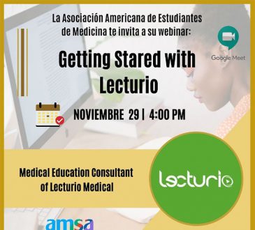 AMSA-UNPHU invita a su conferencia 'Getting started with Lecturio'