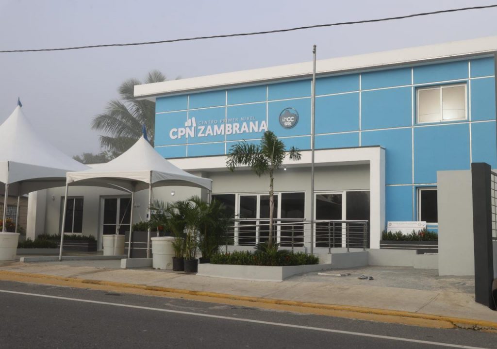 SNS y Barrick Pueblo Viejo inauguraron CPN de Zambrana, en Sánchez Ramírez