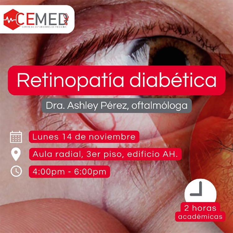 CEMED-INTEC invita a charla sobre retinopatía diabética