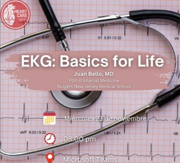 AMSA-INTEC invita a su charla EKG: Basics for Life este miércoles