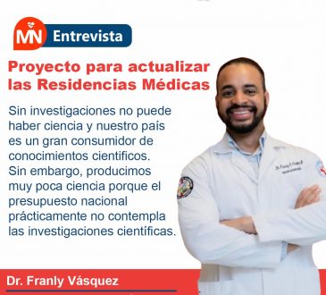 Dr. Franly Vásquez: Actualizar los programas de residencias médicas es vital para impulsar la investigación científica