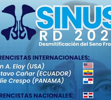 Otorrinolaringólogos invitan a su Congreso SINUS RD 2022 este viernes