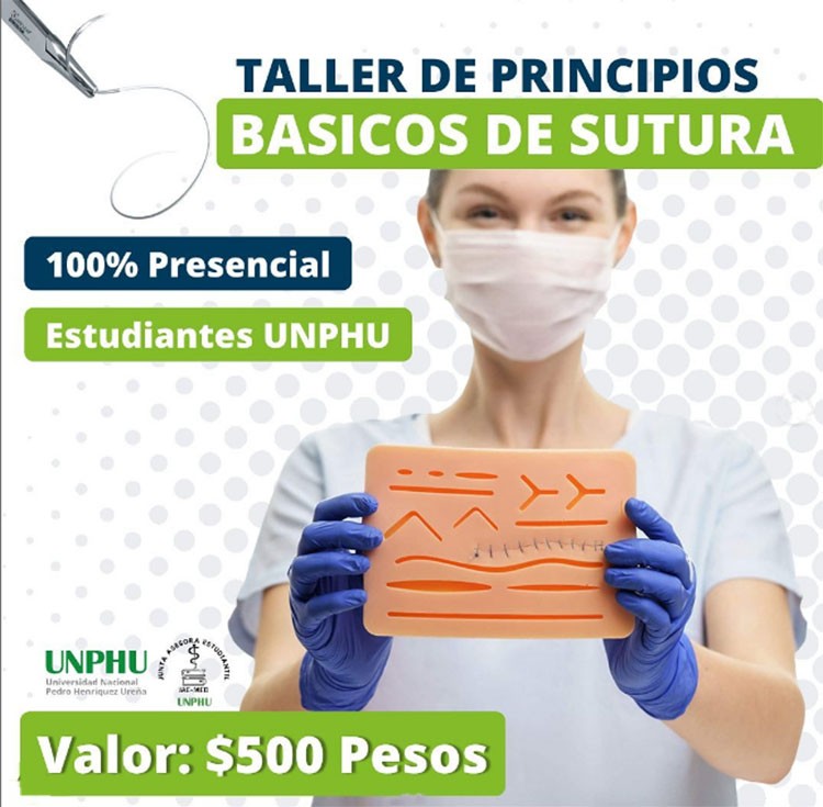 JAEMED UNPHU abre inscripciones para su taller de sutura