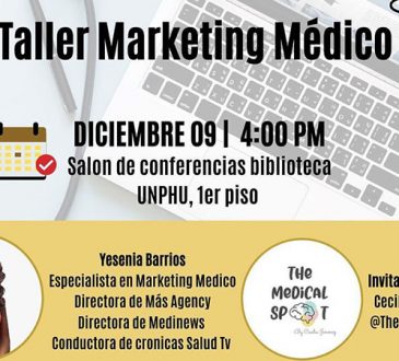 AMSA-UNPHU invita el próximo viernes a su Taller de Marketing Médico