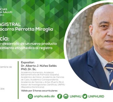 UNPHU presentó Cátedra Magistral Dra. María Socorro Perrotta Miraglia
