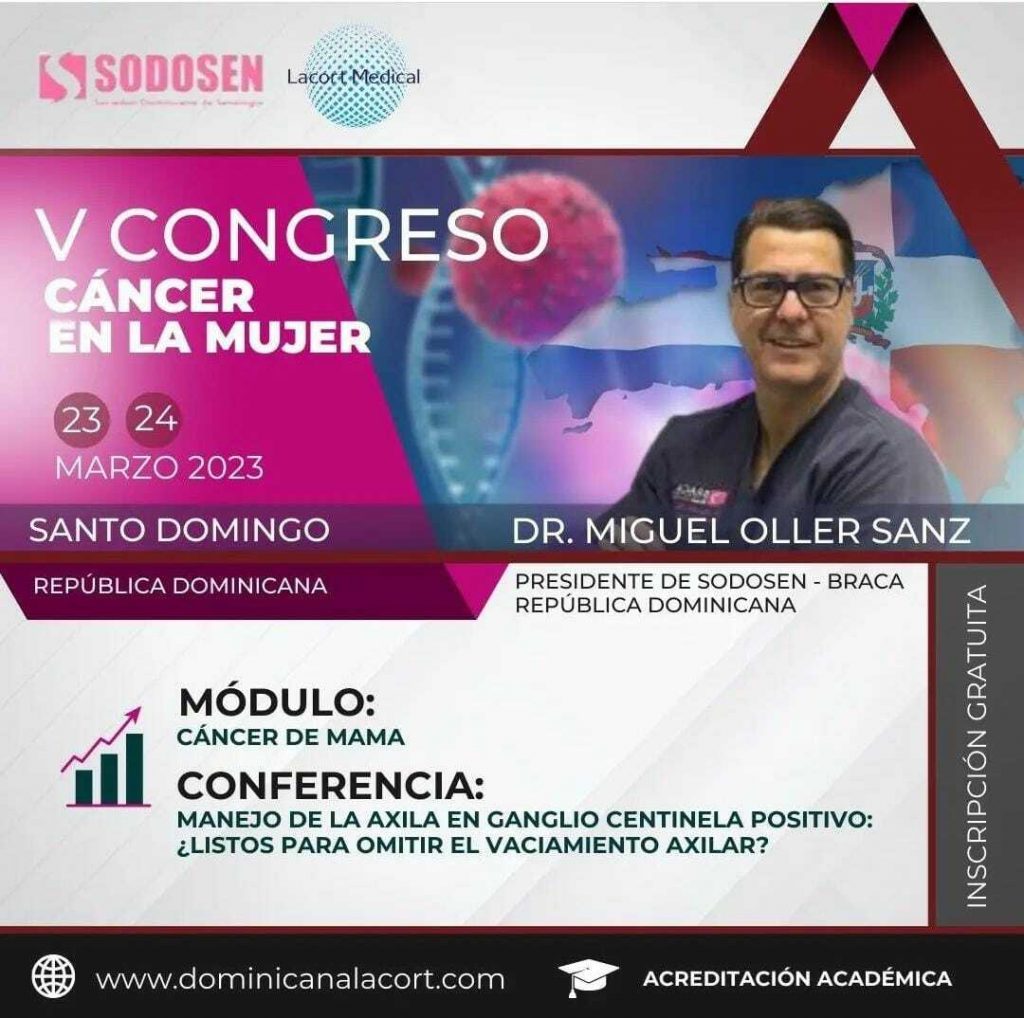 Sociedad de Senología confirma su V Congreso para marzo