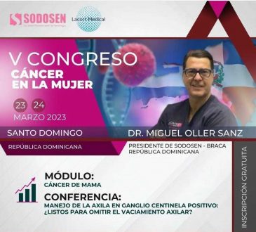 Sociedad de Senología confirma su V Congreso para marzo