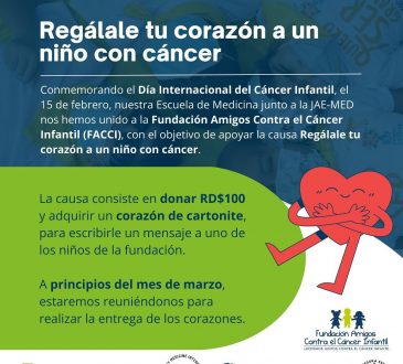 JAEMED-UNPHU activa campaña en favor de los niños con cáncer