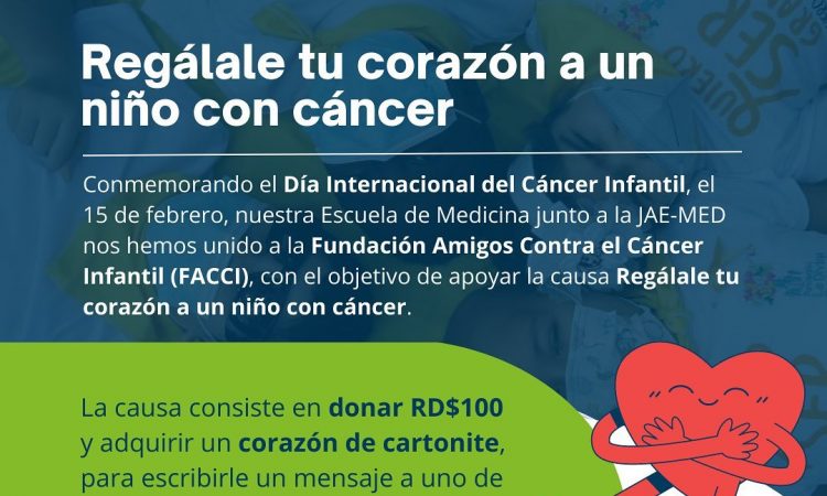 JAEMED-UNPHU activa campaña en favor de los niños con cáncer