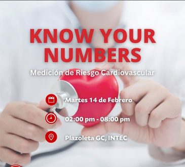 AMSA-INTEC invita a jornada de medición del riesgo cardiovascular