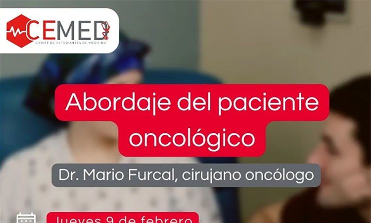 CEMED-INTEC invita a charla sobre abordaje del paciente oncológico