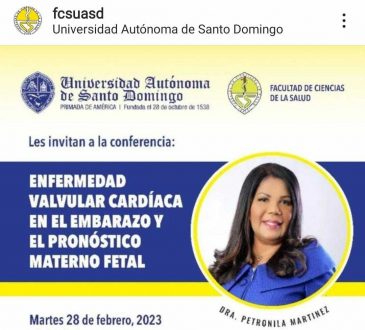 FSCUASD invita a conferencia sobre enfermedad valvular cardíaca en el embarazo