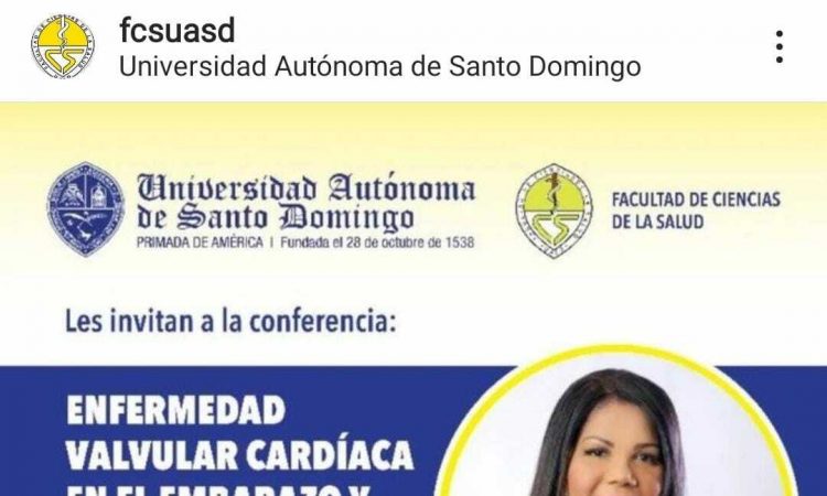 FSCUASD invita a conferencia sobre enfermedad valvular cardíaca en el embarazo