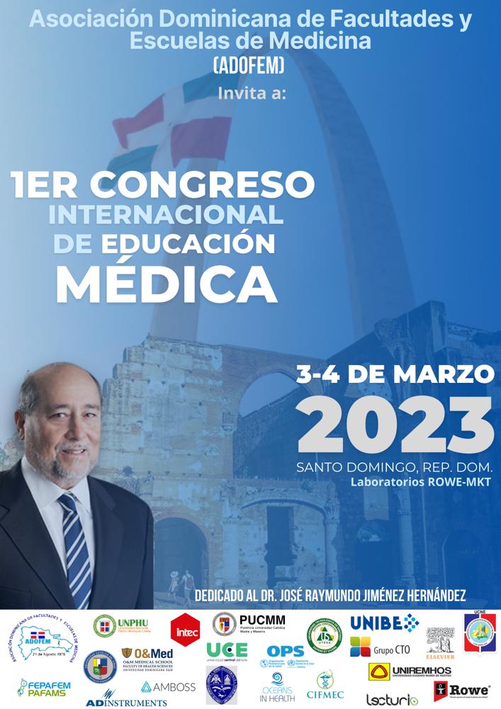 ADOFEM confirma su I Congreso Internacional de Educación Médica ADOFEM anuncia Congreso Internacional de Educación Médica