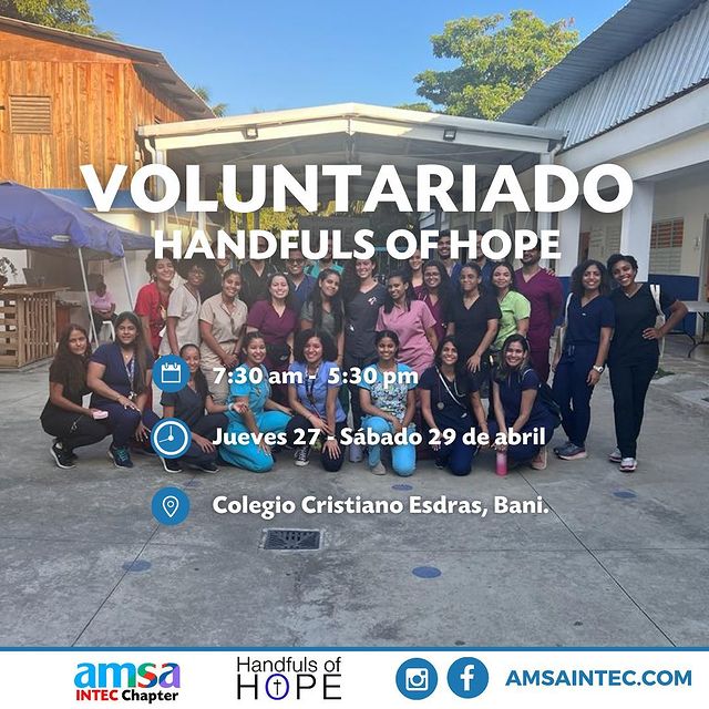 Regresa el voluntariado ‘Hands Full of Hope’ de AMSA-INTEC Regresa el voluntariado ‘Hands Full of Hope’ de AMSA-INTEC