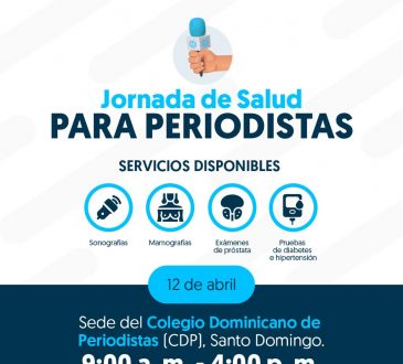 SNS y gremios periodísticos realizarán jornada de salud este miércoles