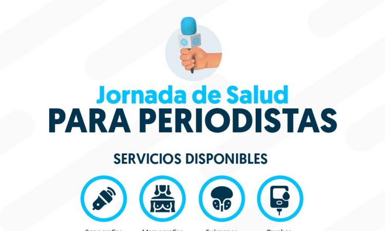 SNS y gremios periodísticos realizarán jornada de salud este miércoles
