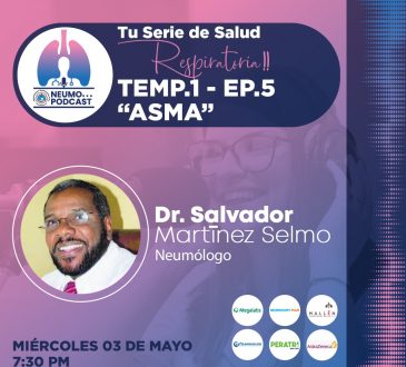 SDNCT conversará sobre el asma en el quinto episodio de su podcast