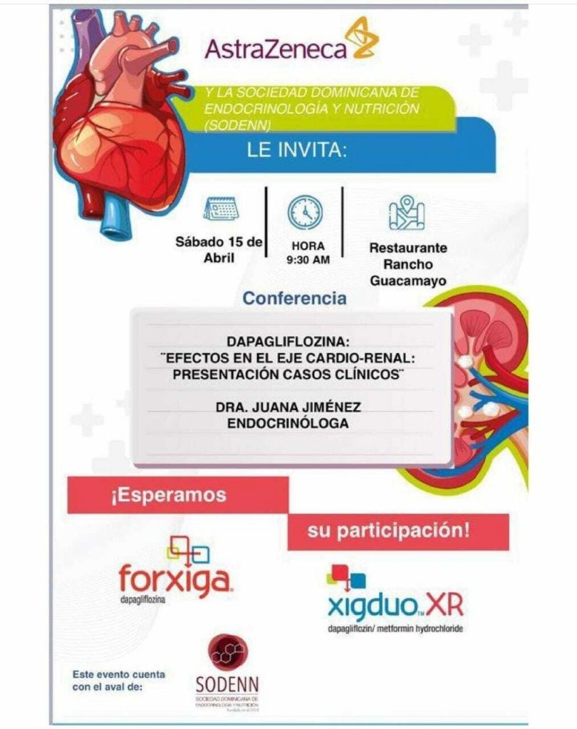 SODENN y Astrazeneca dictarán conferencia farmacológica este sábado SODENN y Astrazeneca dictarán conferencia farmacológica