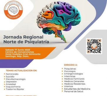 Filial Norte de la Sociedad de Psiquiatría invitan a su Jornada Regional