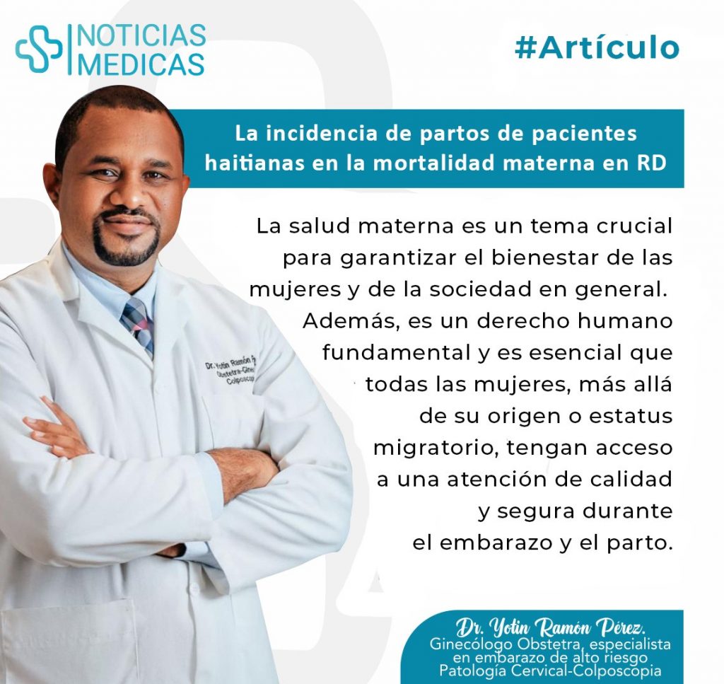 La incidencia de partos de pacientes haitianas en la mortalidad materna en República Dominicana