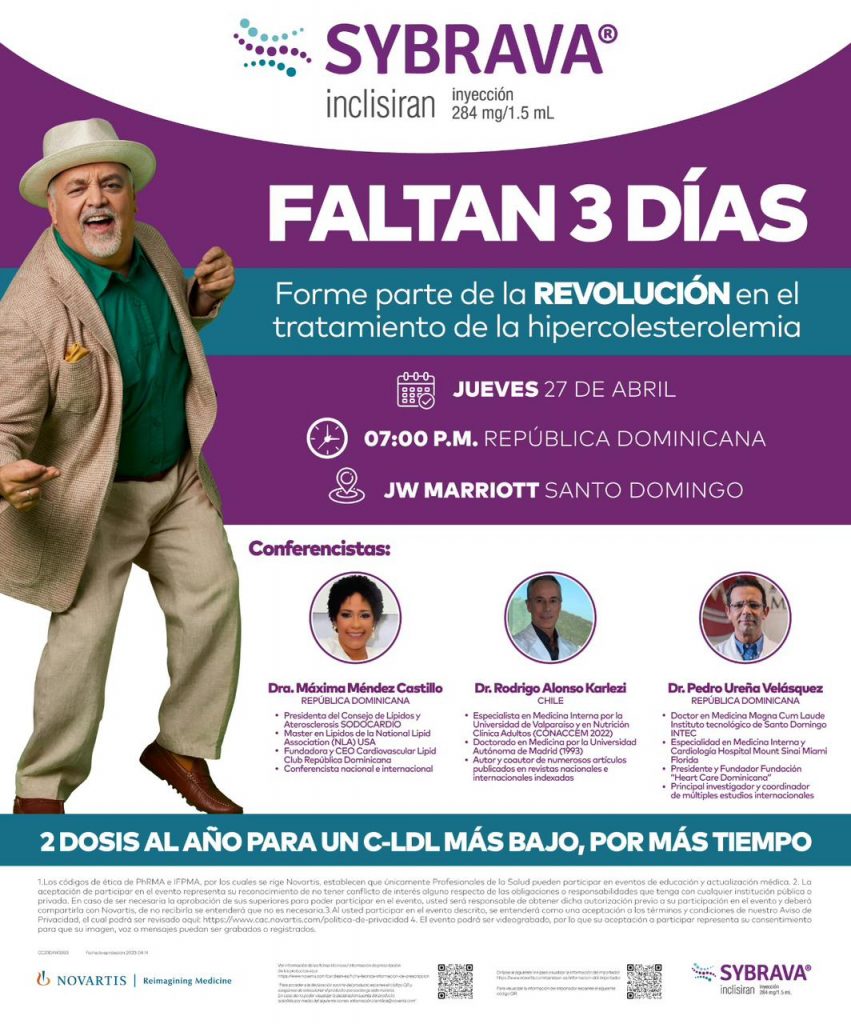 Especialistas conversarán sobre novedoso tratamiento para prevenir la hipercolesterolemia Especialistas conversarán sobre novedoso tratamiento para prevenir la hipercolesterolemia
