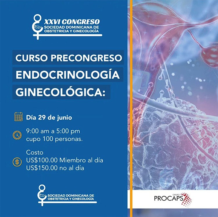 SDOG abre inscripciones para su Curso Precongreso de Endocrinología Ginecológica SDOG abre inscripciones para su Curso Precongreso de Endocrinología Ginecológica