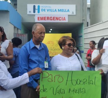 Enfermeros llaman a paro en el Hospital de Villa Mella por malos tratos e incumplimiento de acuerdos